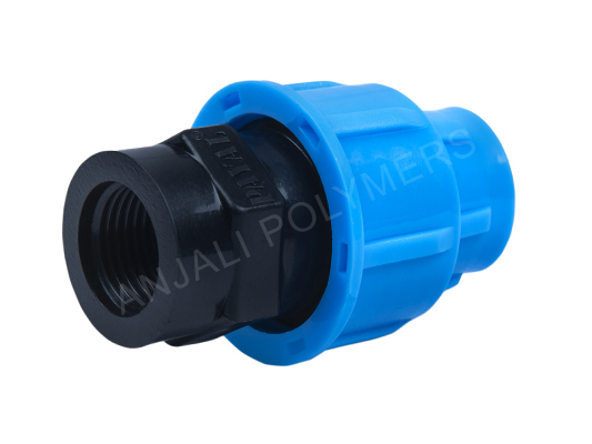 HDPE Compression Fitting Female Threaded Adaptor